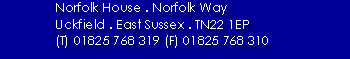 Aworth Land Surveys, Norfolk House, Norfolk Way, Uckfield, East Sussex TN22 1EP
